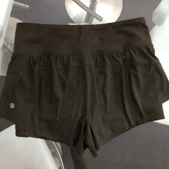 lululemon athletica Pants - NEW Lululemon Squad Goals short 3.5” Dark Olive
